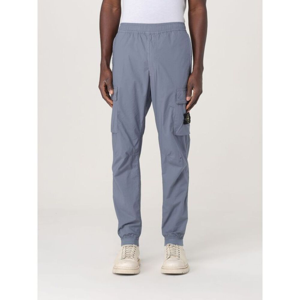 Stone Island Pants Men Blue